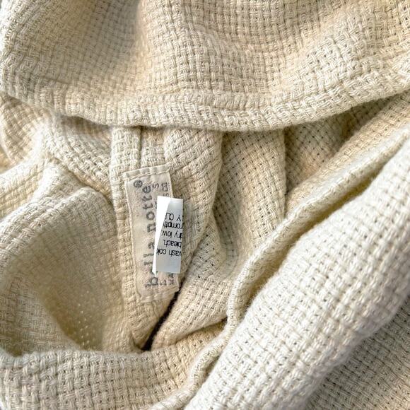 Bella Notte Linens Homespun King Sham Size 40" x 24" Pillow Case 100% Linen - Picture 3 of 10